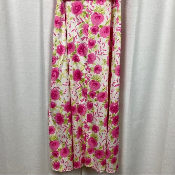 Coldwater Creek Pink Floral Midi Length Sundress Sz.12 NWT - Picture 12 of 15
